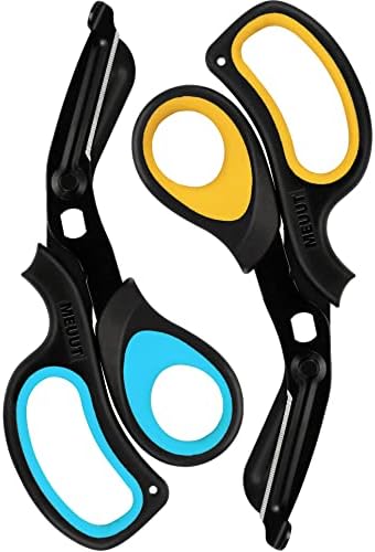 MEUUT Medical Scissors 2-Pack Trauma Shears for Nurses All Purpose Scissors