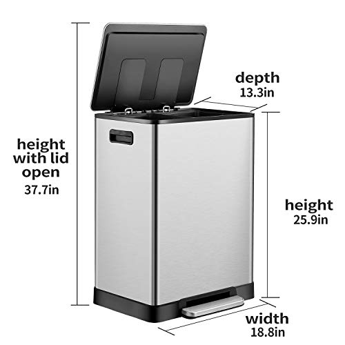 The 30 Best Dual Compartment Trash Cans of 2024 [Verified] Cherry Picks