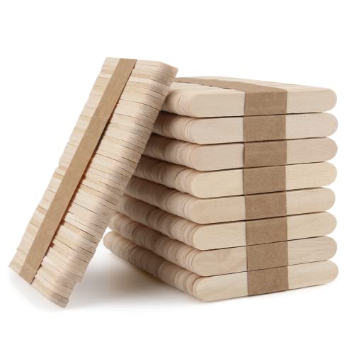 Wisyok 450Pcs 2.5 Inch Craft Sticks Sticks, Wood Popsicle Sticks, Craft Sticks For Home And School Crafts, Ideal For Arts And Handwork #TOP13