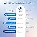 Whitebite Pro Vertical Dual LED Teeth Whitening Kit with Charging Dock – Professional at-Home Dental Whitening Machine with Pens, Tooth Stain Remover for Sensitive Teeth, Travel-Friendly Oral Hygiene