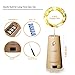 VIGROS Wine Bottle Lights with Cork, 20-LED 6.56ft 6-Pack DIY String Light with Battery up to 120hrs Work for Party Wedding Christmas Festival Bar Home Decoration, Warm White Jar Light Indoor Outdoor