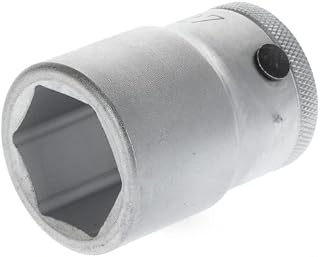 GEDORE Steckschlüsseleinsatz, Nuss, 3/4'' 20 mm Antrieb, 6-kant, 27 mm Weite, Werkzeug, 32 27, Stahl verchromt