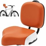 Tricycle Seat with Backrest,Extra Wide Tricycle Saddle Seat with Back...