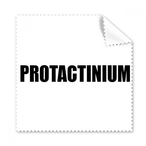 Tissu lunettes Protactinium chimie pour nettoyer vos écrans au bureau