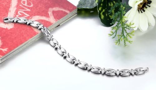 JewelryWe Sieradenmagneet therapie bal parels roestvrij