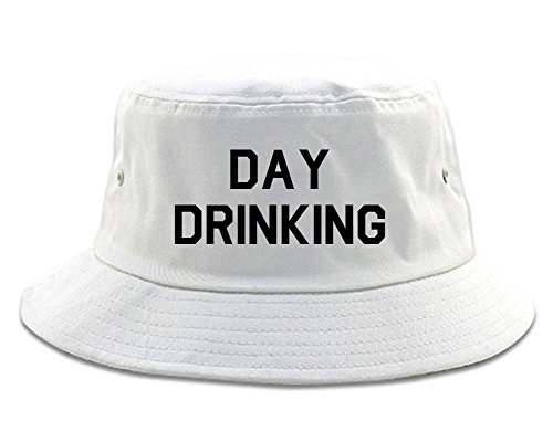 Kings Of NY Day Drinking Bucket Hat White