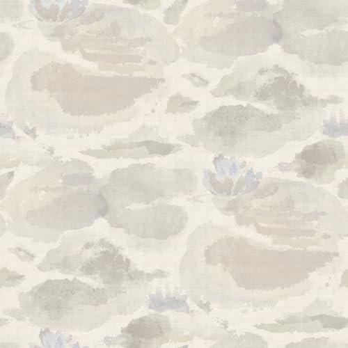 NuWallpaper Water Lily Cream Peel and Stick Wallpaper, NUS6421