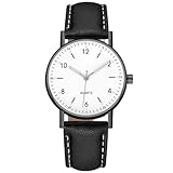 Orologio da donna con quadrante luminoso per il tempo libero, orologio da donna in acciaio inossidabile al quarzo, E, One Size