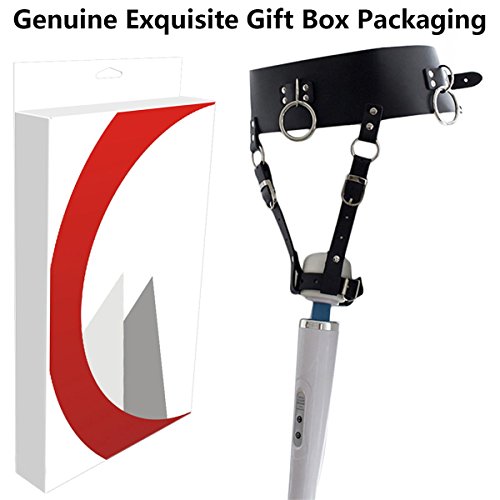 Vibrator Leather Constrained Forced Strap - Electric Leather Waistband Harness Fixed Tie Belt Harness Vibrator Holder(Wand Or Vibrator Not Included) #TOP3