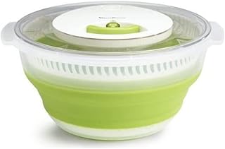 Moulinex - Essoreuse à salade rétractable - Accessoire Cuisine - 4 L | Essoreuse à salade rétractable pour un gain de plac...