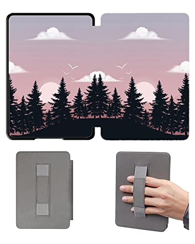 Kindle Paperwhite �� 5�A�� 6�A�� 7 ���� (���f�� EY21 & DP75SDI) �p�̏�v�ȃP�[�X - �n���h�X�g���b�v�Ǝ����E�F�C�N/�X���[�v�t���h���P�[�X