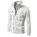 Big Fashion Mens Slim Designed Lapel Cardigan Coat Jacket Top Hot