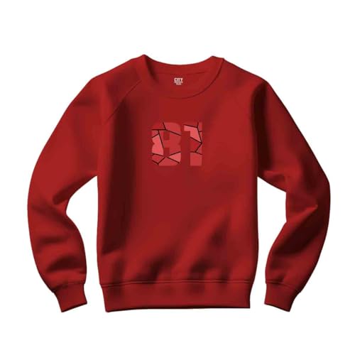 Sweatshirt 81 Number pour homme et femme coupe unisexe décontractée