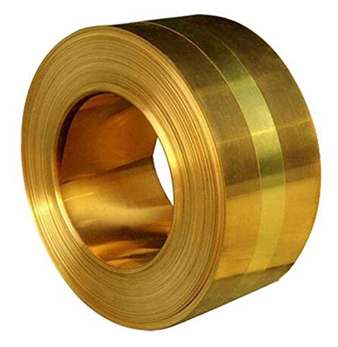 Rouleau de feuille de laiton haute pureté 200x1000 mm pour découpe précise