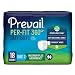 Prevail Per-Fit 360 Degree Maximum Plus Absorbency Incontinence Briefs Size 2 72 Count Breathable Rapid Absorption Discreet Comfort Fit Adult Diapers
