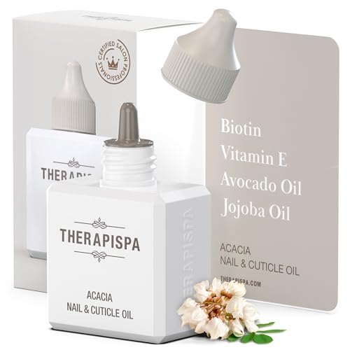 THERAPISPA Nail & Cuticle Oil with Avocado, Jojoba, Biotin &
