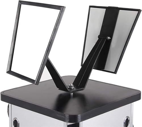 Soporte de exhibición para gafas de sol, vitrina giratoria de 360° con espejo, capacidad de 44 pares para tiendas minoristas y tiendas ópticas