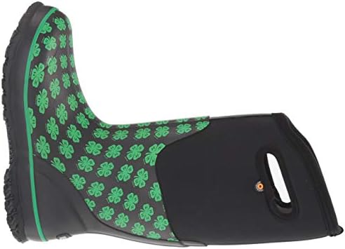 Bogs Women's Classic Tall Rainboot Rain Boot, 4H Print-Black Green, 6 | Image 7