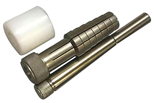BENCH WIZARD 3 Piece Rathburn Ring Stretcher | Intended For Sizes 7-13 | Includes Mandrel, Step Mandrel, Nylon Base | Must Have Jeweler Tool