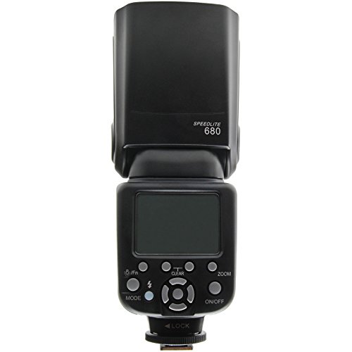 Digitalmate Dm680Ex Speedlight Power Zoom 18-180Mm Super High Ttl Flash With Dual Slave Mode, Bounce And Diffuser Dedicated For Canon Dslr Digital Cameras #TOP3