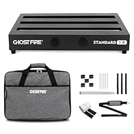 【Product Specifications】 The weight of the effects pedal board is only 2.7 lbs, with dimensions of 16.9" x 12", and can accommodate 8-10 effects pedals. It comes with a large number of zip ties, foot pads, Velcro, and a power supply mounting bracket....