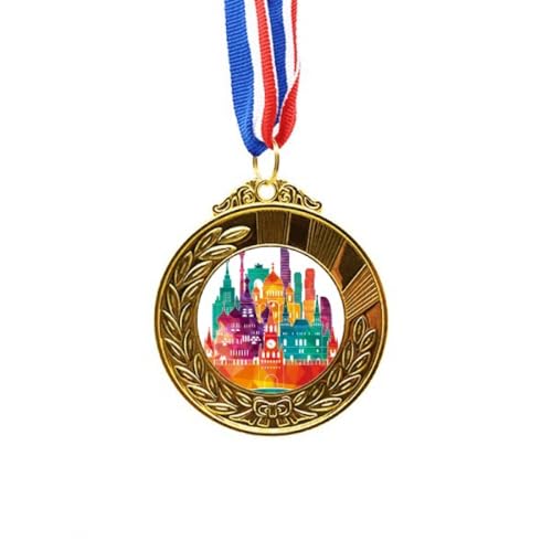 Medalla de oro de la catedral de Moscú para certámenes artísticos 1