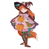 Djeco Lily la sorcière - Puzzle mágico infantil (36 piezas)