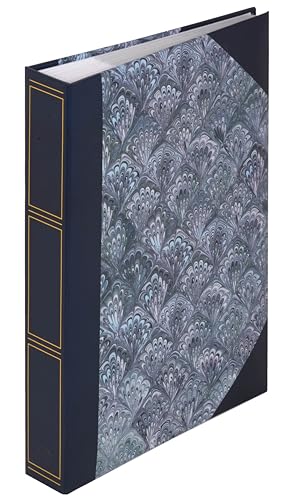 Large Memo Slip In Photo Album Holds 300 6 x 4 Photos (10x15cm) (Blue Marble)