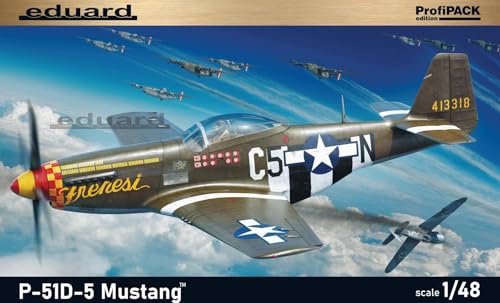 Eduard EDK82101 1:48 Profipack-P-51D-5 Plastic Model kit