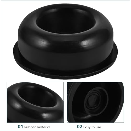 UPKOCH Sandbag Cover Plastic Cap for Punching Bag Water Inlet Plug Boxing Training Bag Repair Accessory 2.1X2.1X0.8 Inches - Thumbnail 5