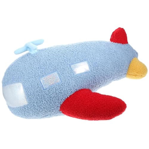 Image of Tickles Spaceship Soft Stuffed Plush Toy for Kids Boys & Girls Birthday Gifts (Size : 20 cm Color: Blue)