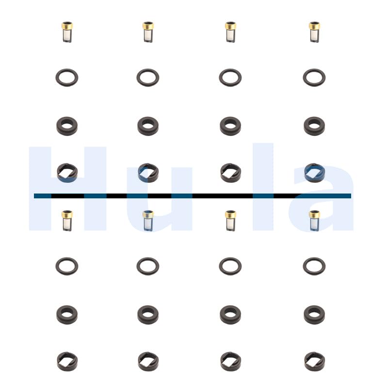 Fuel Injector Seal O-Ring Kit Seals Filters for Toyota and for Lexus 23250-0f010 - (Color: 20 Set)
