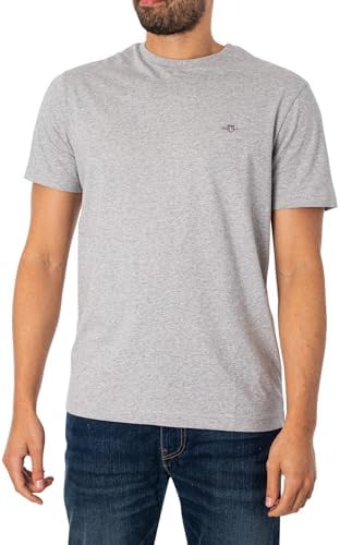 Gant Herren Reg Shield Ss T-Shirt T-Shirt (1er Pack)