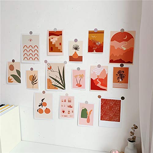 Preisvergleich Produktbild SZYND Stil Karten Graph Schlafzimmer Wanddekoration Poster Kreatives Briefpapier Foto Requisiten Dekorative Aufkleber Geschenk 15 Blatt