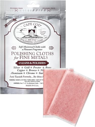 Cape Cod Metal Polishing Cloths - foil pouch