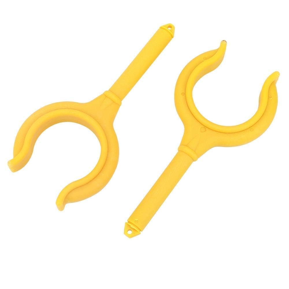 Agatige Blocco per Remo 2 Pezzi Remi per Barche a Remi per Barche a Remi per Barche a Remi per Barche a Remi Accessori per Montaggio Laterale(Giallo)