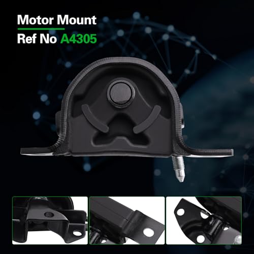 Engine Motor Transmission Mount Kit Compatible with Sentra 2000-2006 by loongrie - Used condition - Image 6