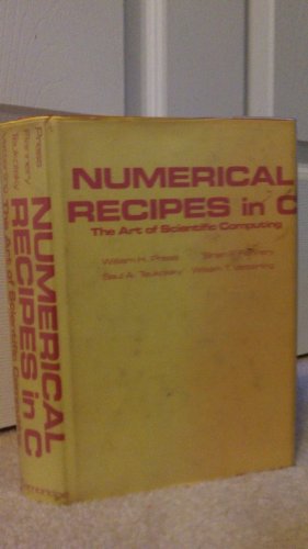 Numerical Recipes Example Book C 0521357462 Book Cover