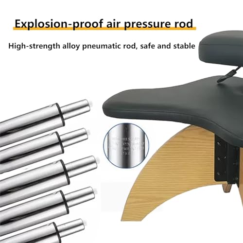 Chaise ergonomique à genoux avec dossier réglable blanc - 6