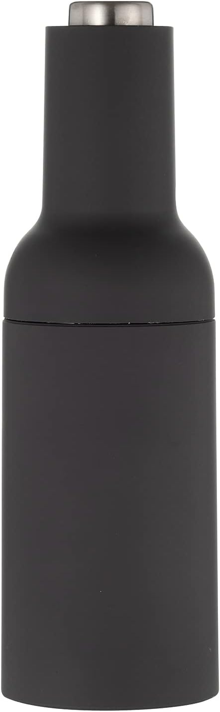 Santa Barbara Design Studio Table Sugar Salt + Pepper Electric Grinder, 8.75-Inches High, Matte Black