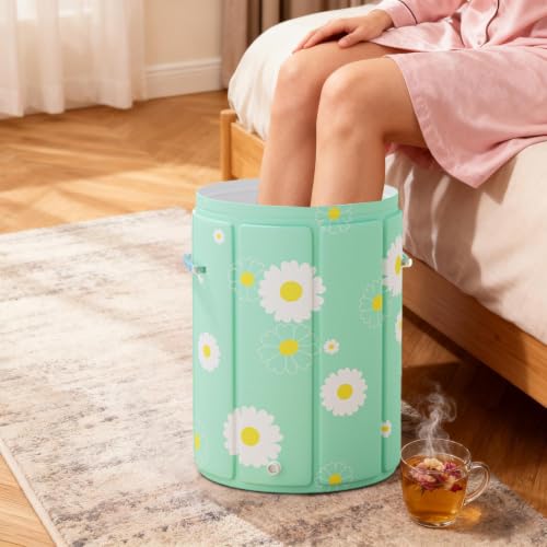 Bañera plegable para spa que alivia el dolor de pies en casa 4