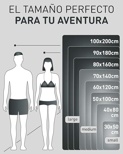 Miniatura 4 de Fit-Flip Toalla Microfibra, Para El Gimnasio Y La Playa, Compacta