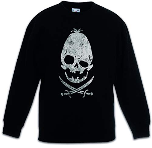 Sweat-shirt sloth pour enfants Urban Backwoods en noir confortable pour garçon et fille