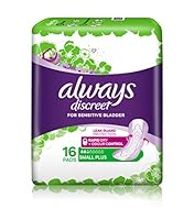 Always Discreet Small Plus 16 Pads