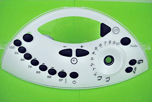 Panel Frontal, BOTONERA, Panel DE MANDOS Compatible para THERMOMIX TM31 + Rejilla ANTISALPICADURAS para THERMOMIX