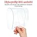 4Pcs Toilet Seat Splash Guard, Pee Shield & Urine Deflector for Boys, Anti-Splash Toilet Guard for Potty Training, Easy-to-Clean Portable Pee Deflector for Bathroom