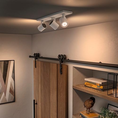 Spot connecté 3 têtes PHILIPS HUE Runner 3 x et télécommande - vue 5