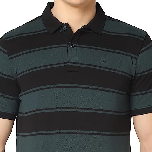 Image of Blackberrys Men's Striped Slim Fit T-Shirt