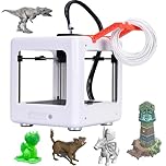 WuDLi 3D Printer, Portable Desktop 3D Printer, 230 ℃ High Temperature Nozzle, High Precision Printing, Detachable Magnetic Platform, with Modelling Software Easy To Operate