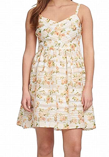 Robe fleurie kensie confortable pour affiner la silhouette en été